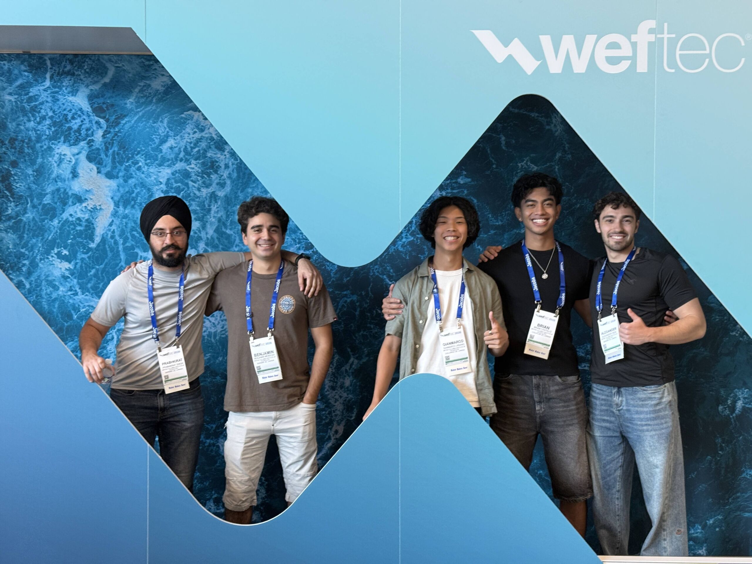 Team BioWise Solutions at WEFTEC